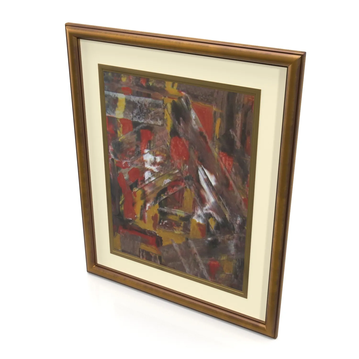 Midcentury Style Wall Art PBR 3D Model_06